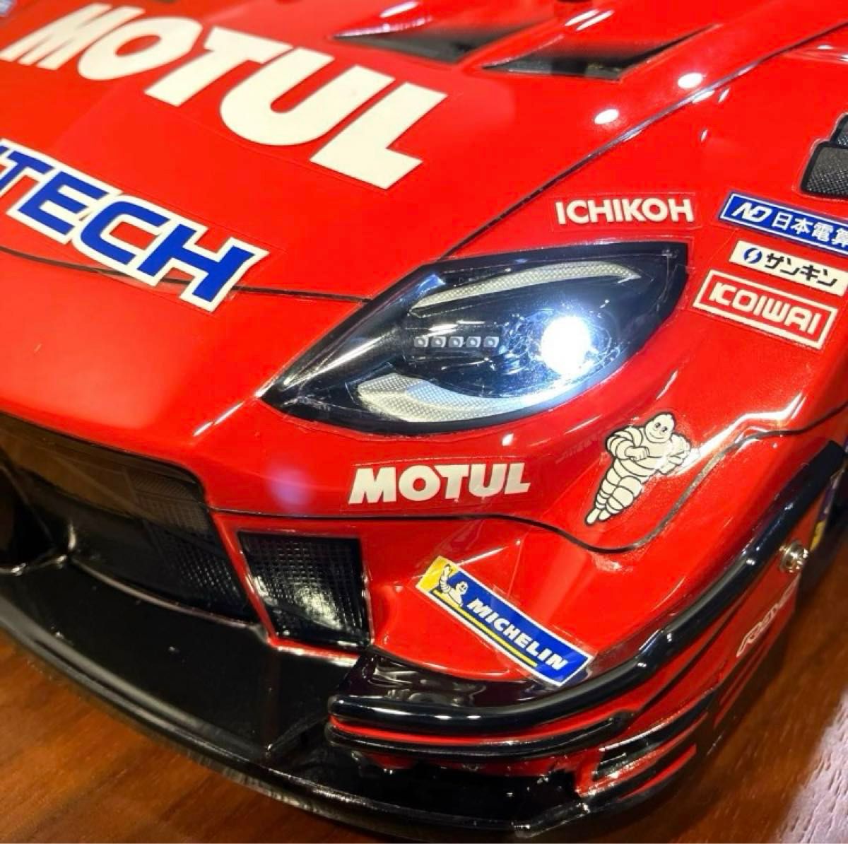 電飾付 タミヤ SP 1731 MOTUL AUTECH Z スペアボディセット 電飾付 タミヤ SP 1731 MOTUL AUTECH Z スペアボディセット