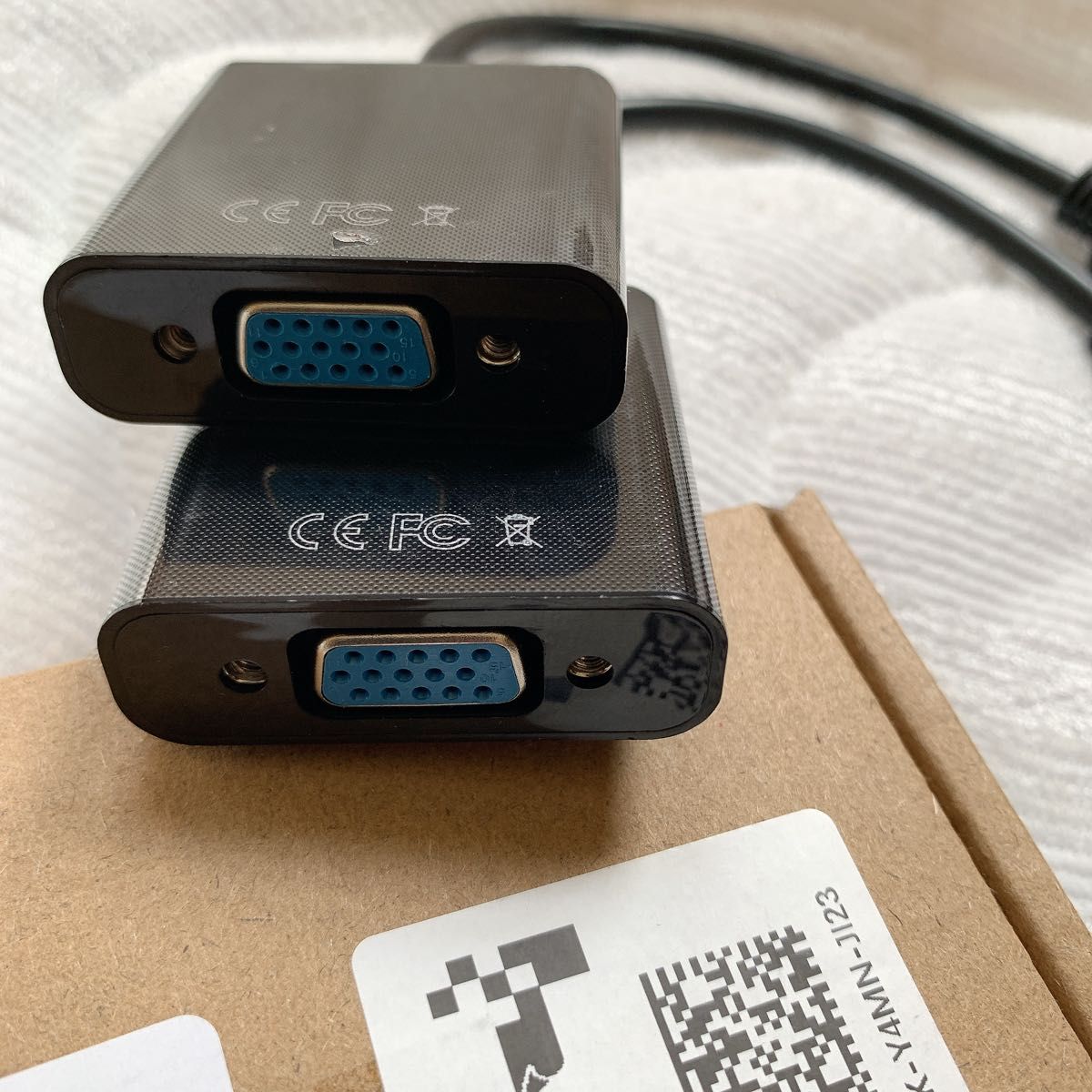 HDMI→VGA 変換ケーブル HDMI to VGA HDMI入力 VGA出力 HDMIオス VGAメス 1080P 2個セット
