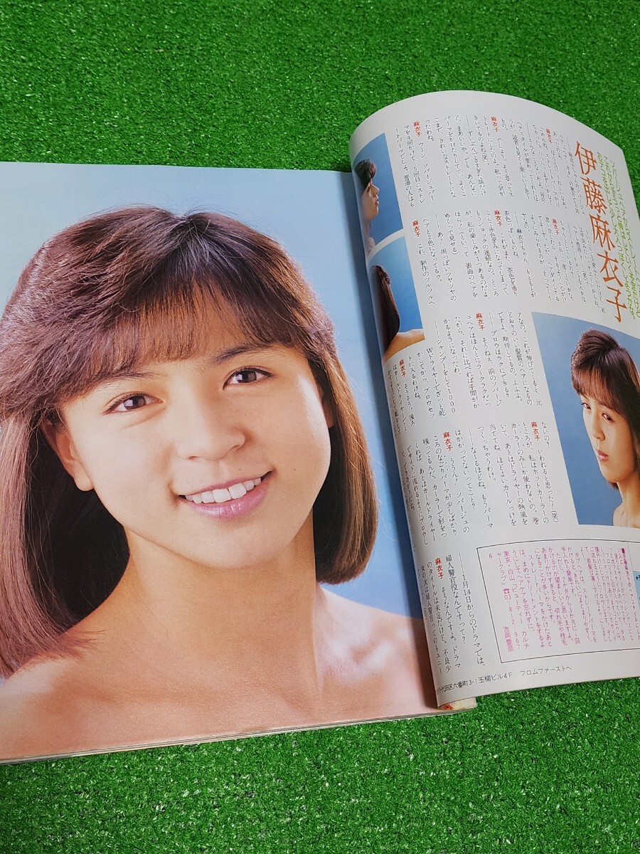 明星ヘアカタログ 1985年冬の号 中森明菜 伊藤麻衣子 河合奈保子 明星ヘアカタログ 1985年冬の号 中森明菜 伊藤麻衣子 河合奈保子