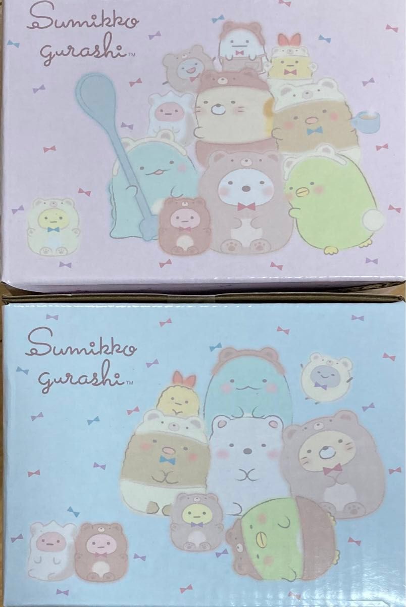 すみっコぐらし おうちでくまカフェ フェイス型マグカップ ペア すみっコぐらし おうちでくまカフェ フェイス型マグカップ ペア