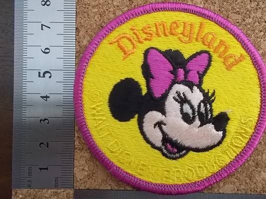 ヤフオク 80s ディズニー ミニーマウス Disny 刺繍 パッチ ヤフオク 80s ディズニー ミニーマウス Disny 刺繍 パッチ
