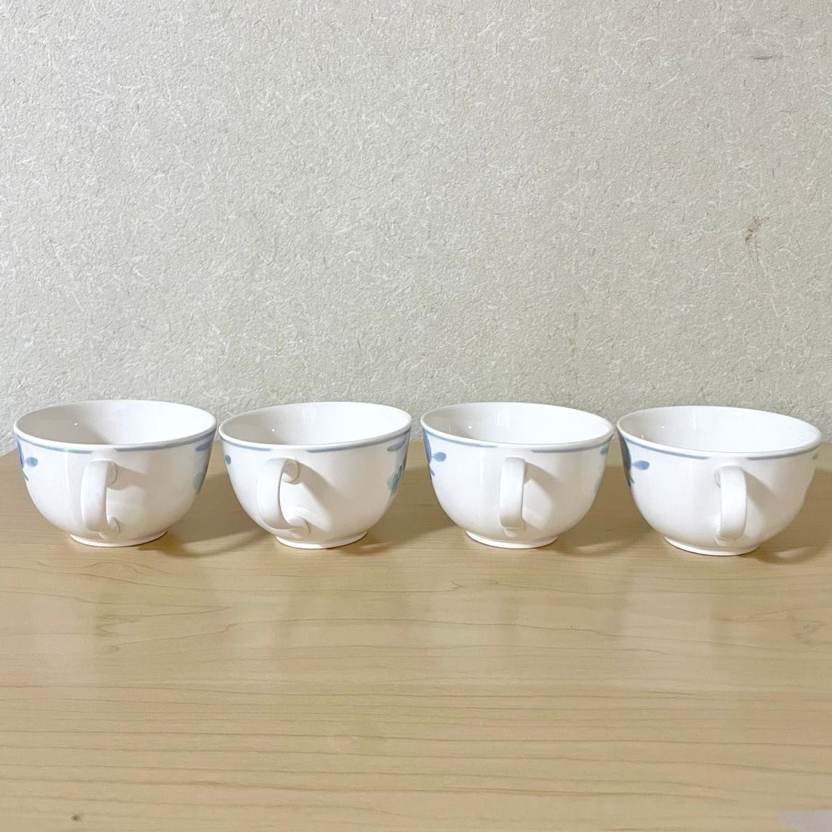 未使用》 Noritake ノリタケ クラフトーン カップ&ソーサー 4客 未使用》 Noritake ノリタケ クラフトーン カップ&ソーサー 4客