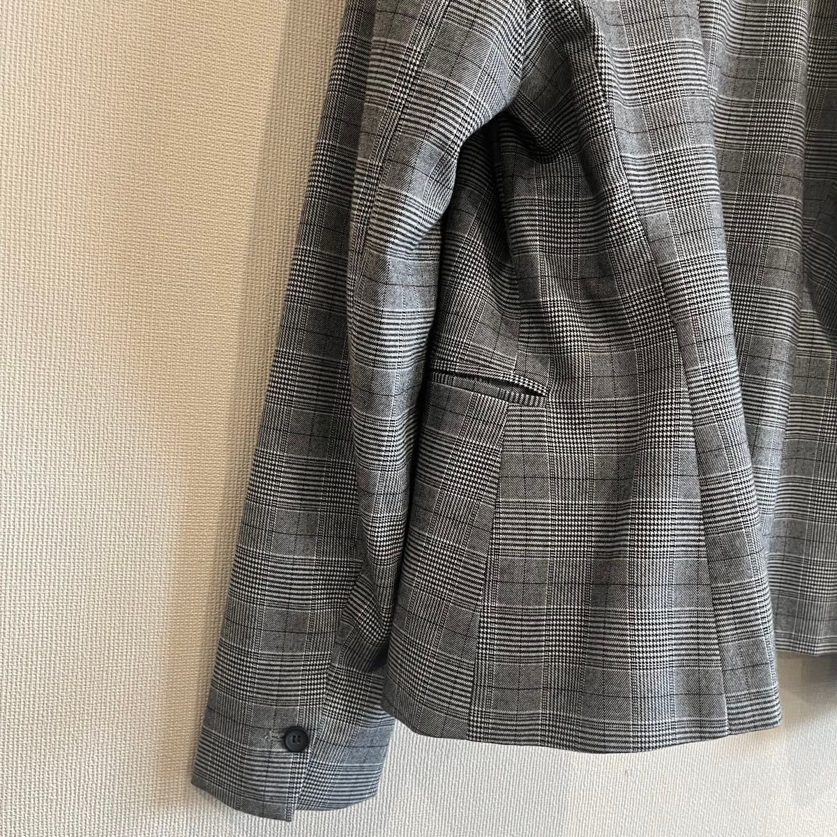 ZARA 美品 グレンチェック テーラード ブレザー パンツ セット ZARA 美品 グレンチェック テーラード ブレザー パンツ セット