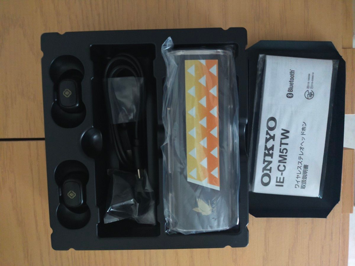 受注生産 ONKYO IE-CM5TW 完全ワイヤレスイヤホン 鬼滅コラボ 受注生産 ONKYO IE-CM5TW 完全ワイヤレスイヤホン 鬼滅コラボ