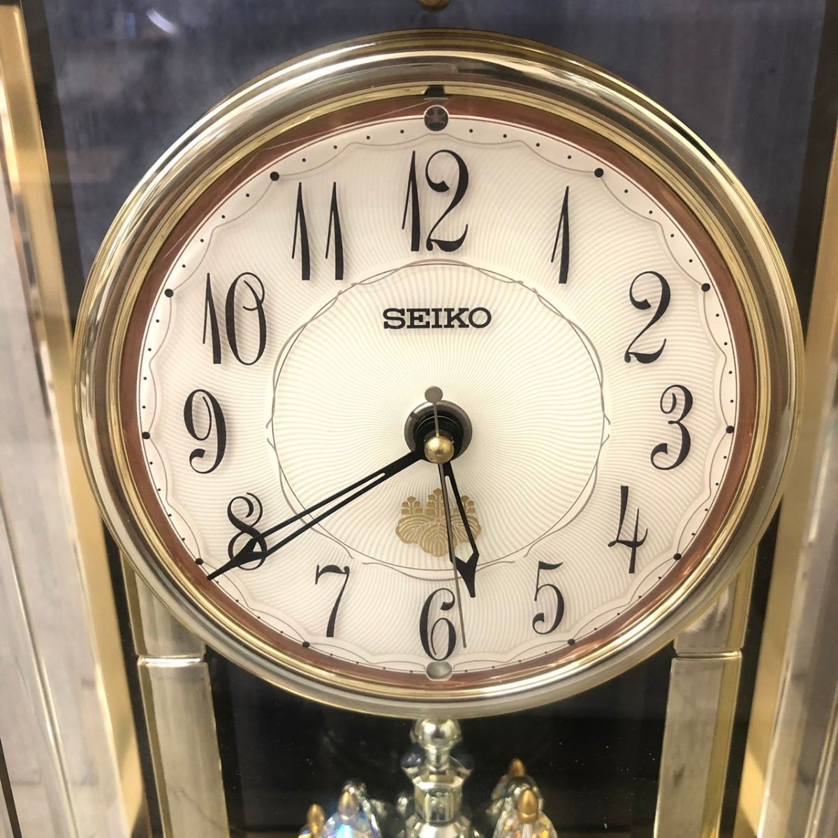 SEIKO セイコー 置き時計 HW926G 内閣総理大臣贈呈 オルゴール SEIKO セイコー 置き時計 HW926G 内閣総理大臣贈呈 オルゴール