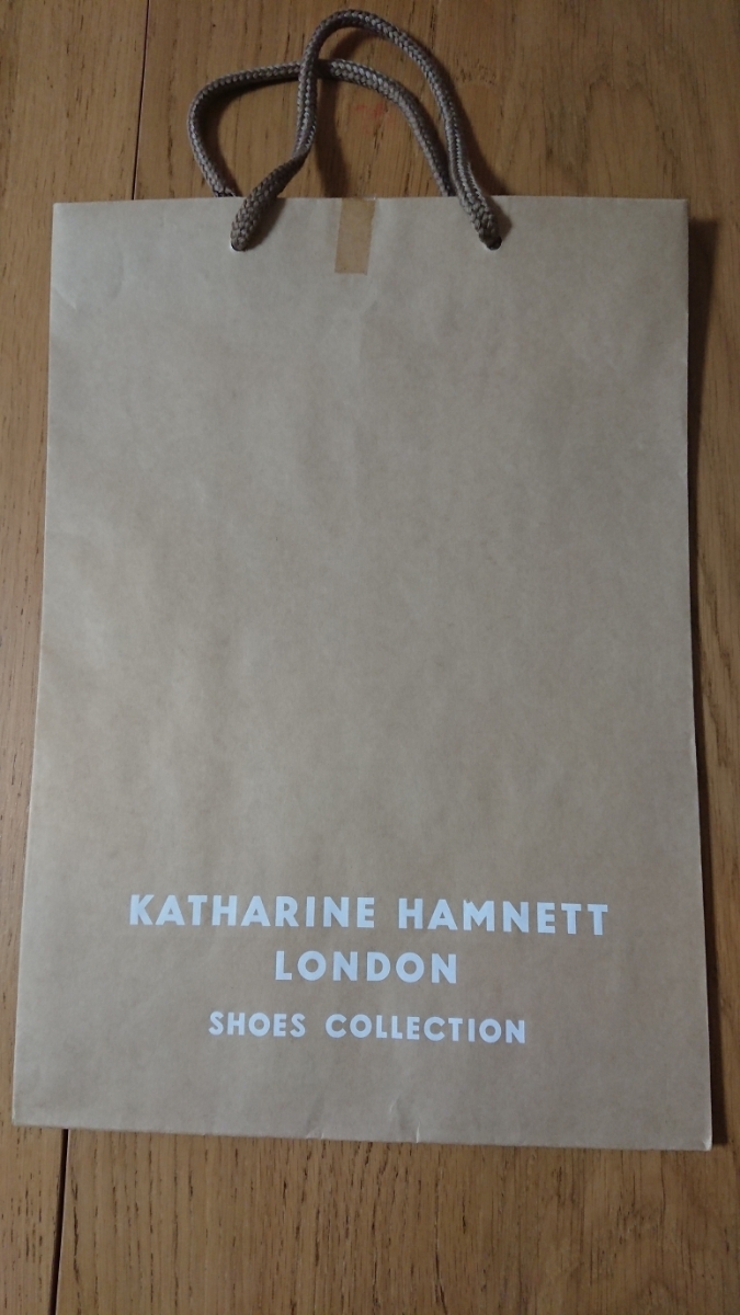 ★katharine hamnett キャサリン・ハムネット 紙袋 送料220★_画像1