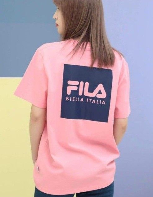 FILA フィラ 半袖 Tシャツ BTS ジミン Jimin 着用 ユニセックス FILA フィラ 半袖 Tシャツ BTS ジミン Jimin 着用 ユニセックス