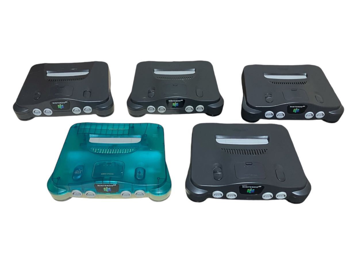 ジャンク】 任天堂 Nintendo ニンテンドー64 64 本体 5台セット ジャンク】 任天堂 Nintendo ニンテンドー64 64 本体 5台セット