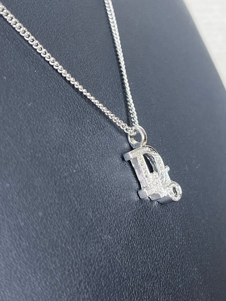 超美品 Christian Dior ディオール ネックレス 立体ロゴ ライン 超美品 Christian Dior ディオール ネックレス 立体ロゴ ライン