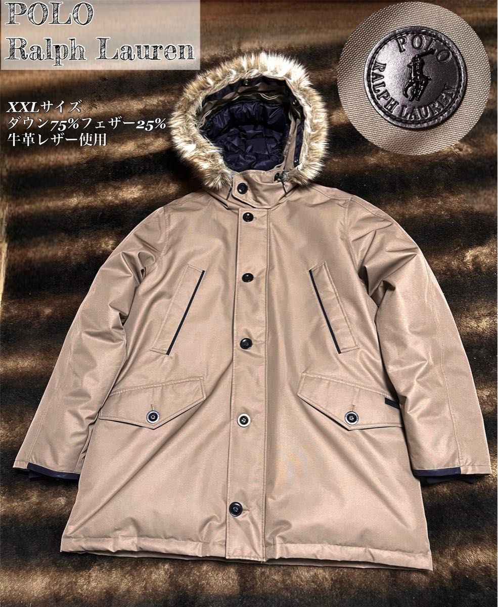 超美品 Ralph Lauren ポロラルフローレン ダウン モッズコート 超美品 Ralph Lauren ポロラルフローレン ダウン モッズコート