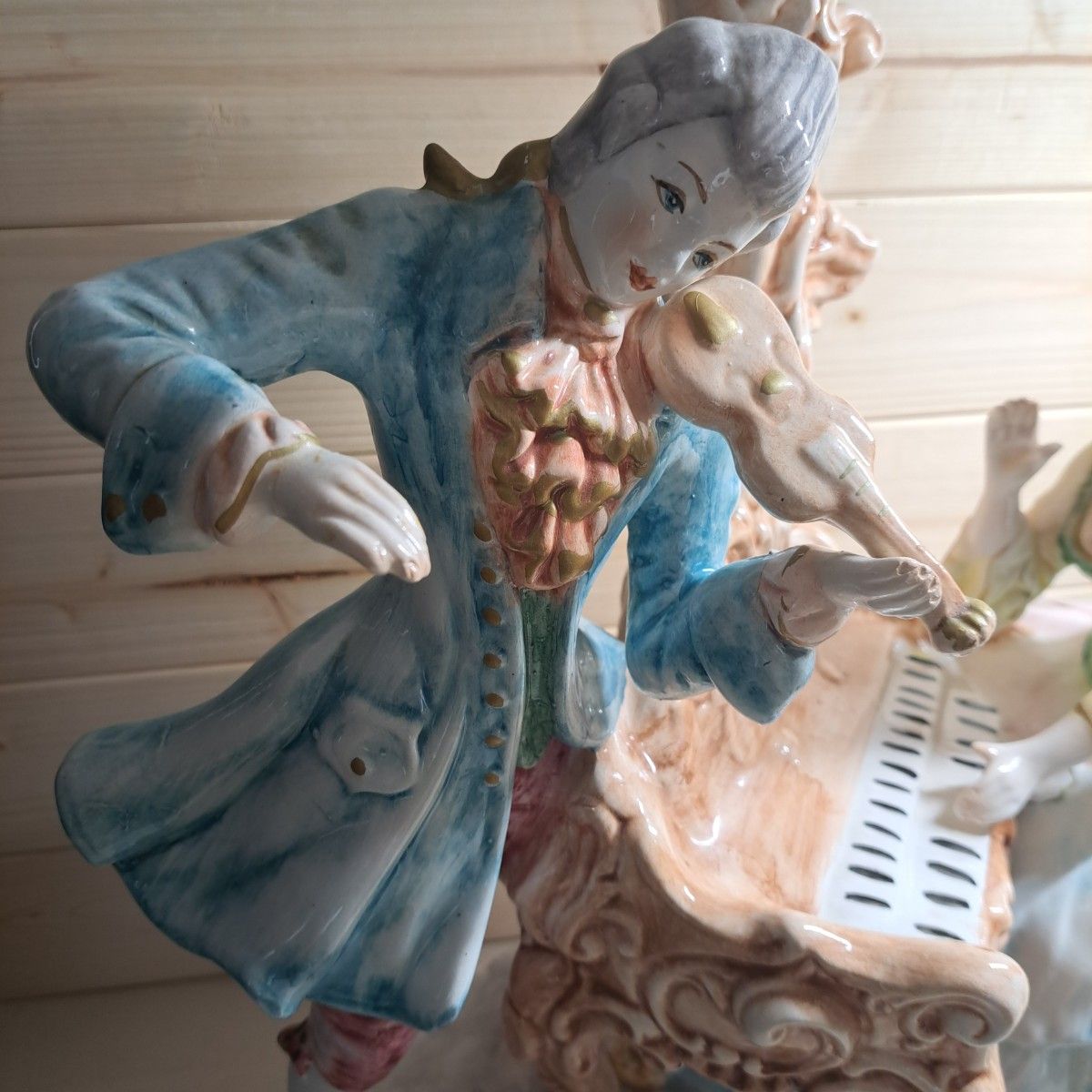 大型/超希少】イタリア製 Capodimonte カポディモンテ フィギュ 大型/超希少】イタリア製 Capodimonte カポディモンテ フィギュ