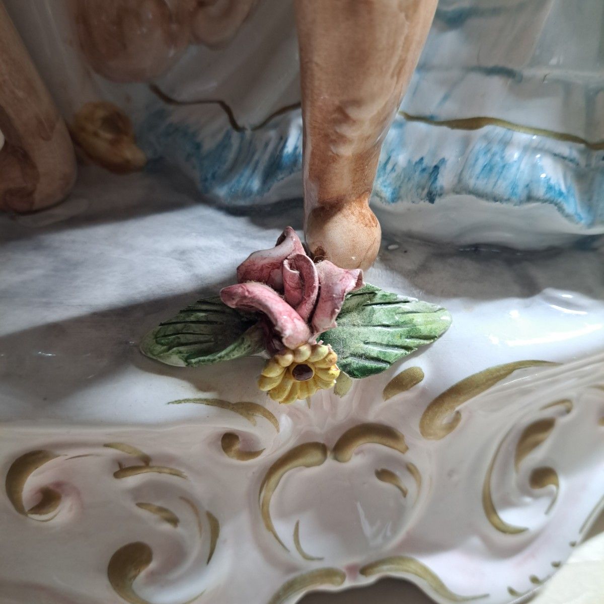 大型/超希少】イタリア製 Capodimonte カポディモンテ フィギュ 大型/超希少】イタリア製 Capodimonte カポディモンテ フィギュ