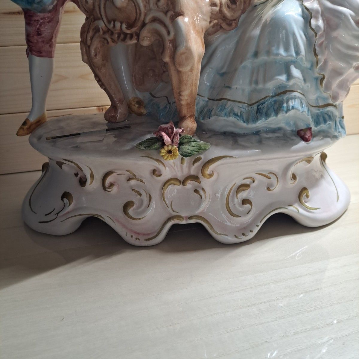 大型/超希少】イタリア製 Capodimonte カポディモンテ フィギュ 大型/超希少】イタリア製 Capodimonte カポディモンテ フィギュ