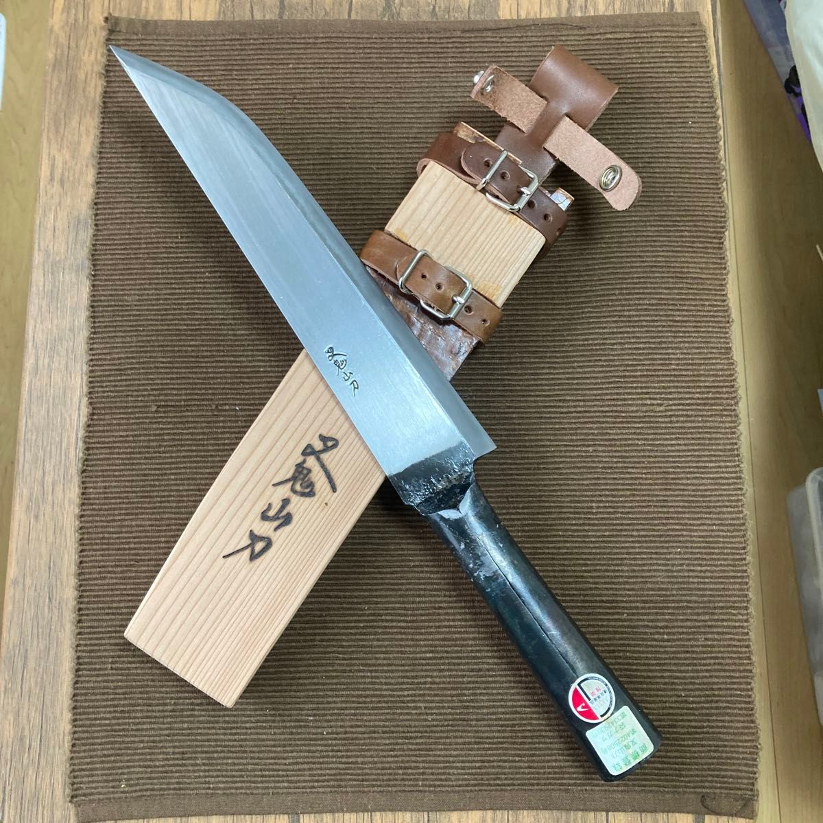 希少 阿仁 叉鬼山刀 西根正剛 別注品9 5寸フクロナガサ カスタム 希少 阿仁 叉鬼山刀 西根正剛 別注品9 5寸フクロナガサ カスタム