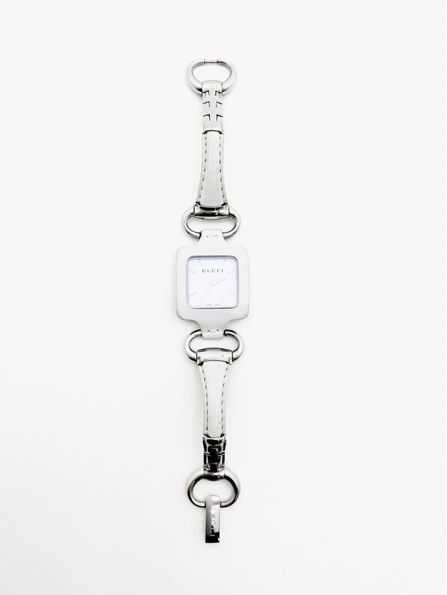 ✨美品・新品電池✨ GUCCI グッチ 腕時計 ホワイト レディース 腕時計 中古良品 GUCCI グッチ レディース 腕時計 1921 コレクション 白