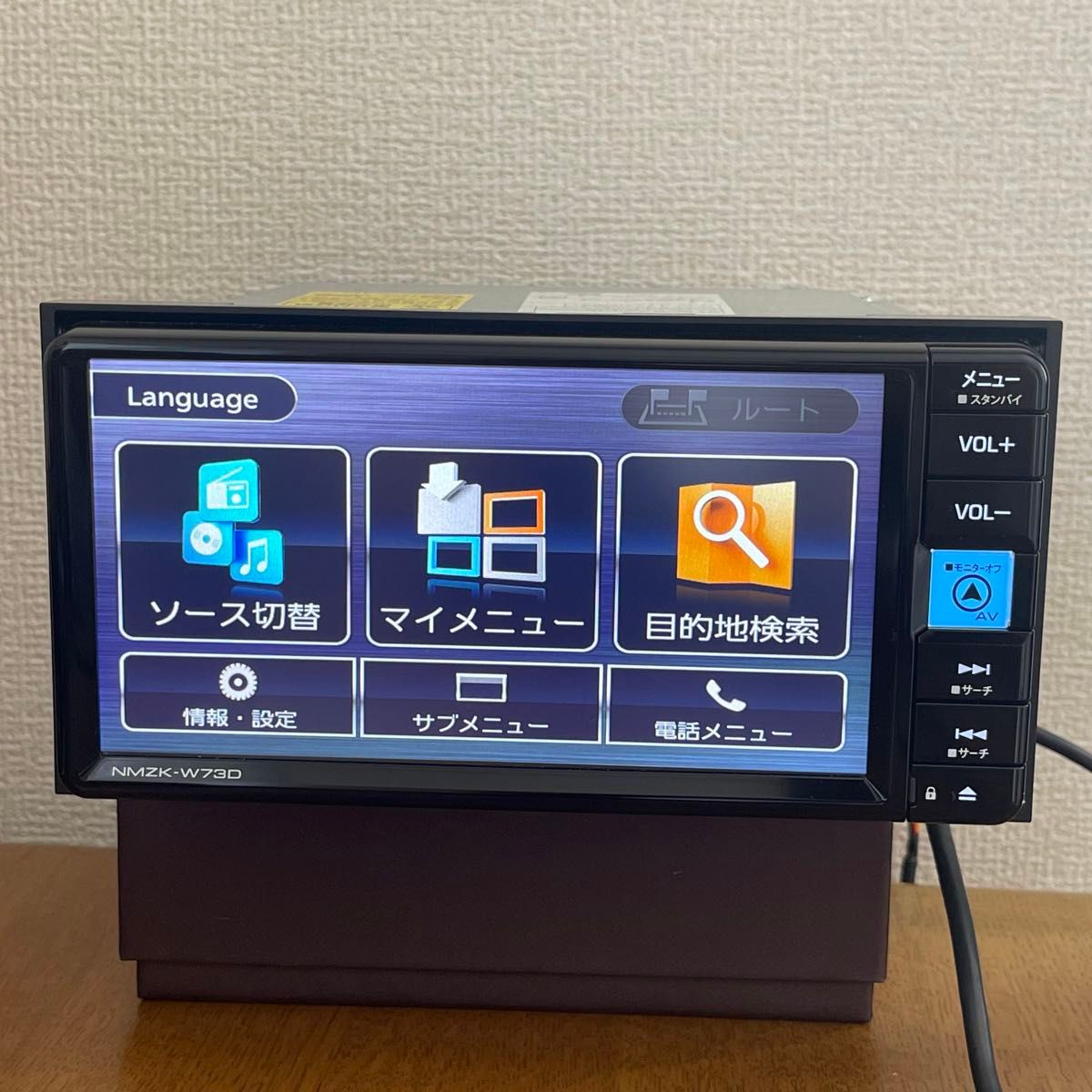 トヨタ ダイハツ 純正ナビ(NMZK-W73D )|Yahoo!フリマ(旧PayPay トヨタ ダイハツ 純正ナビ(NMZK-W73D )|Yahoo!フリマ(旧PayPay