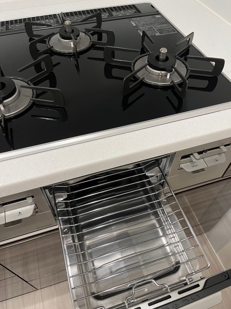 Rinnai グリル付ガスビルトインコンロ(新品) RB31AW36P39RVW Rinnai グリル付ガスビルトインコンロ(新品) RB31AW36P39RVW