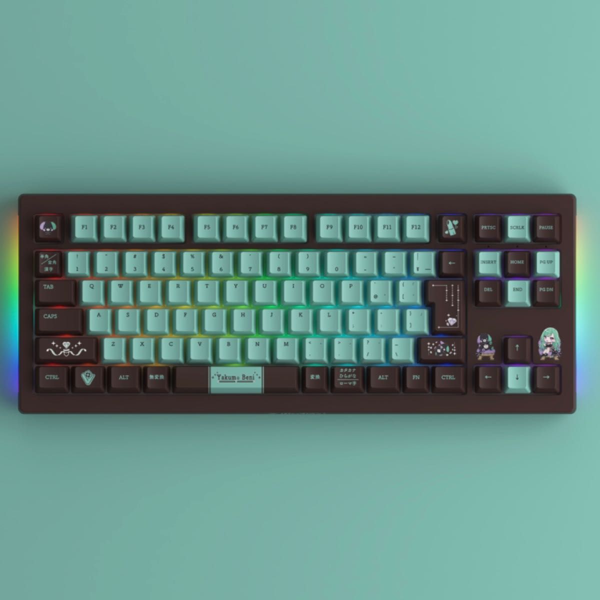 新品】ぶいすぽっ GEAR ゲーミングキーボード 八雲べに Edition 新品】ぶいすぽっ GEAR ゲーミングキーボード 八雲べに Edition
