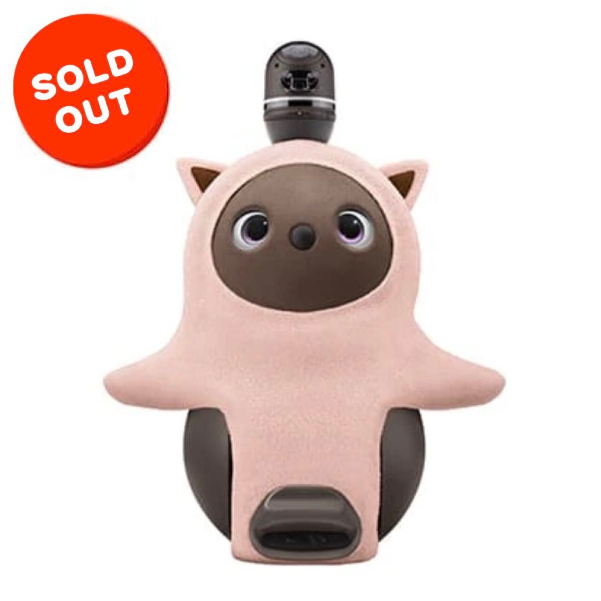 lovot ラボット ねこみみニット ライトピンク ベースウェア ホールガーメント ネコ アニマルウェア 正規品