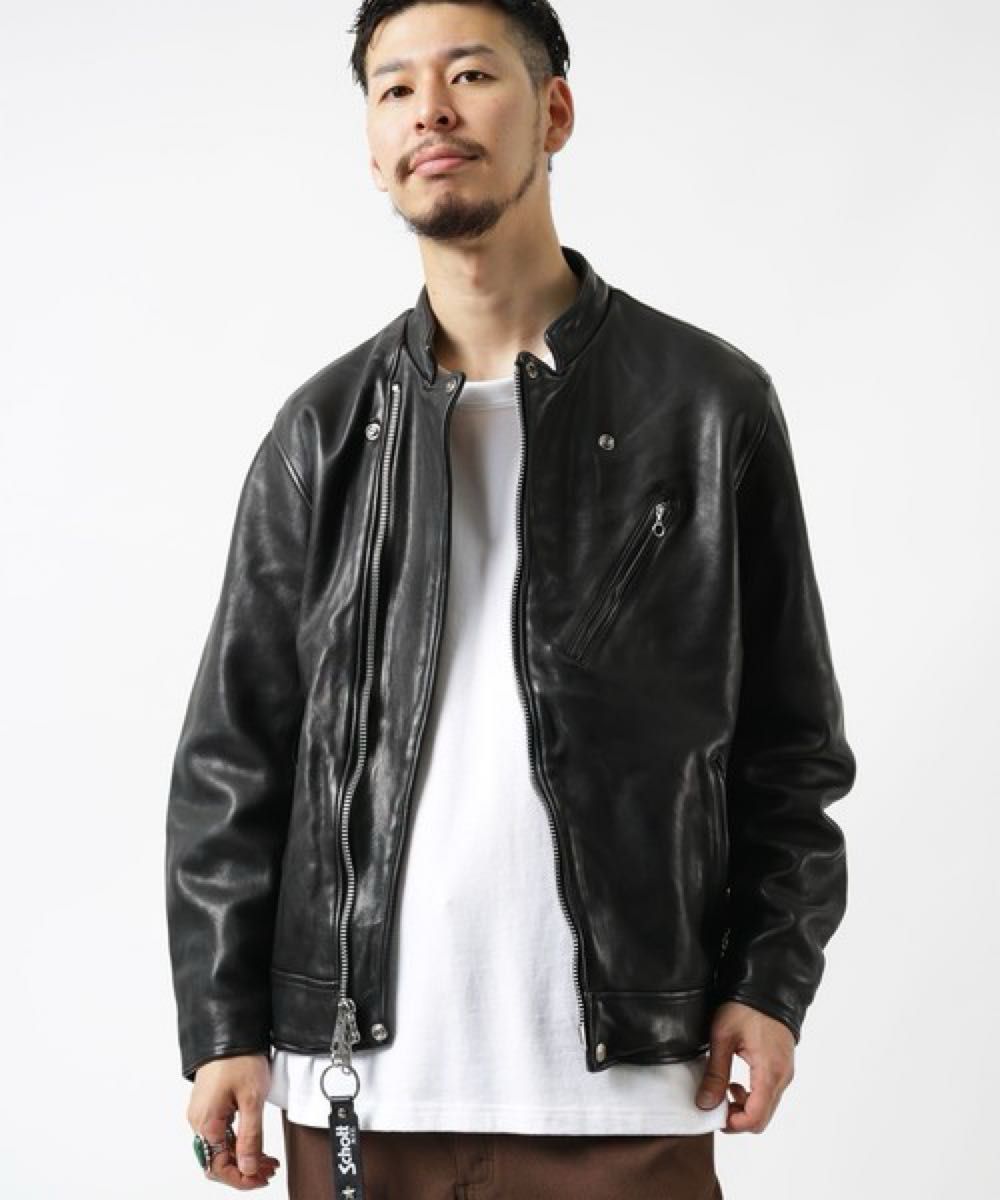 Schott × FREAK'S STORE / ショット 別注 セミダブルライダース Schott × FREAK'S STORE / ショット 別注 セミダブルライダース