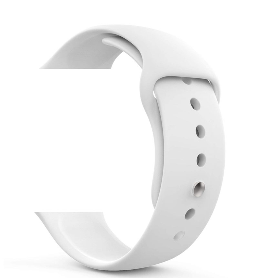 Силиконовые ремешки для смарт часов. Ремешок для Apple watch 38mm белый. Ремешок для Apple watch 44mm силиконовый. Эппл вотч с белым ремешком. Ремешок эпл вотч силикон.
