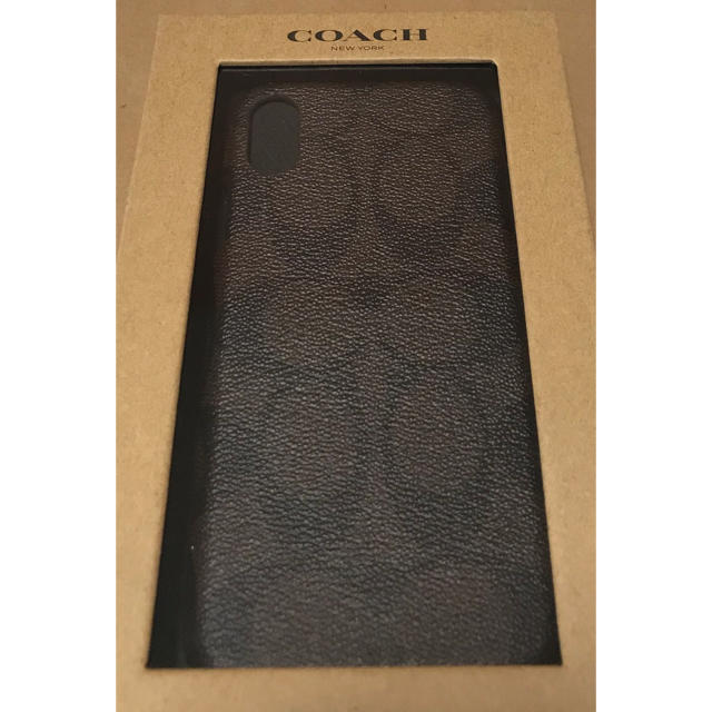 * with translation! Coach / selling up certainly .! coach signature pattern iPhone Xs/X case F27296ma ho ga two - iPhone Xs/X dense brown 