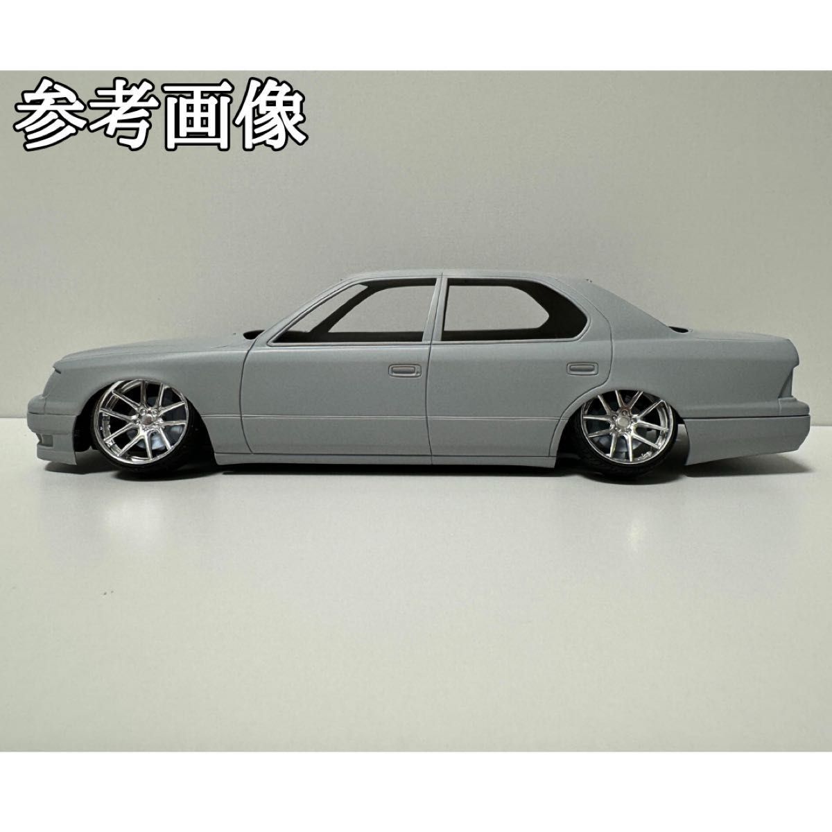 気まぐれ値引き中! アオシマ JLUG UCF21 セルシオ 22インチホイール アオシマ ザ・モデルカー UCF21 セルシオ ローダウン&キャンバー