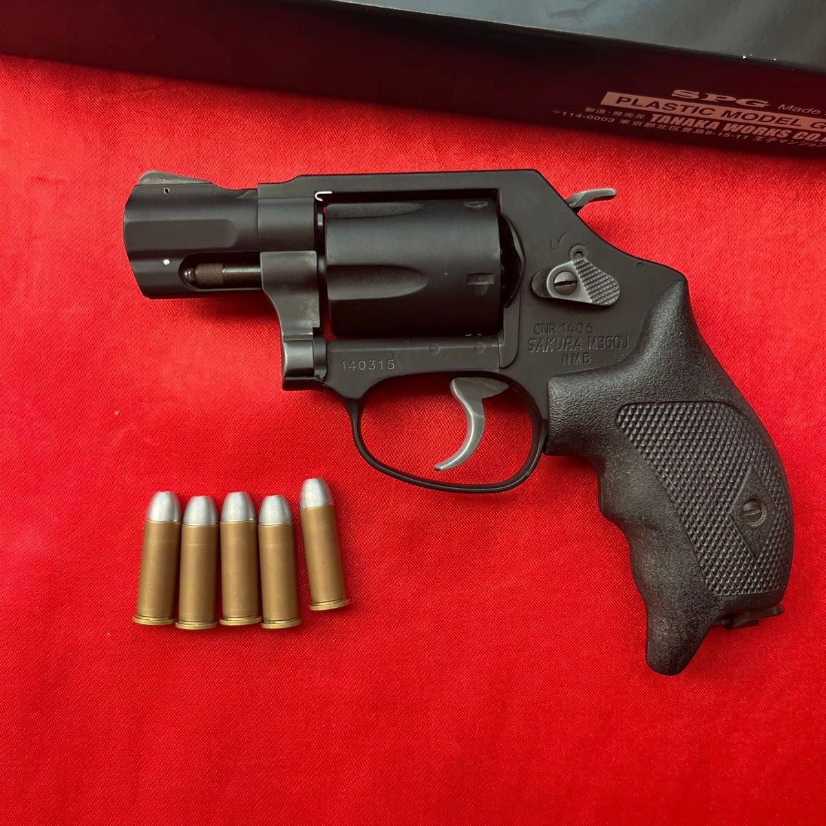 タナカ S&W M360J HW 日本警察 サクラ SAKURA モデルガン タナカ S&W M360J HW 日本警察 サクラ SAKURA モデルガン