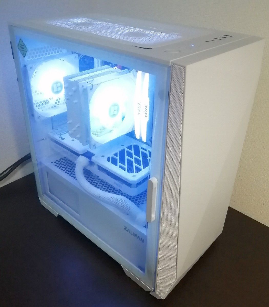新品】光る白色ゲーミングPC[i5 14400F/RTX4060Ti/メモリ32GB 新品】光る白色ゲーミングPC[i5 14400F/RTX4060Ti/メモリ32GB