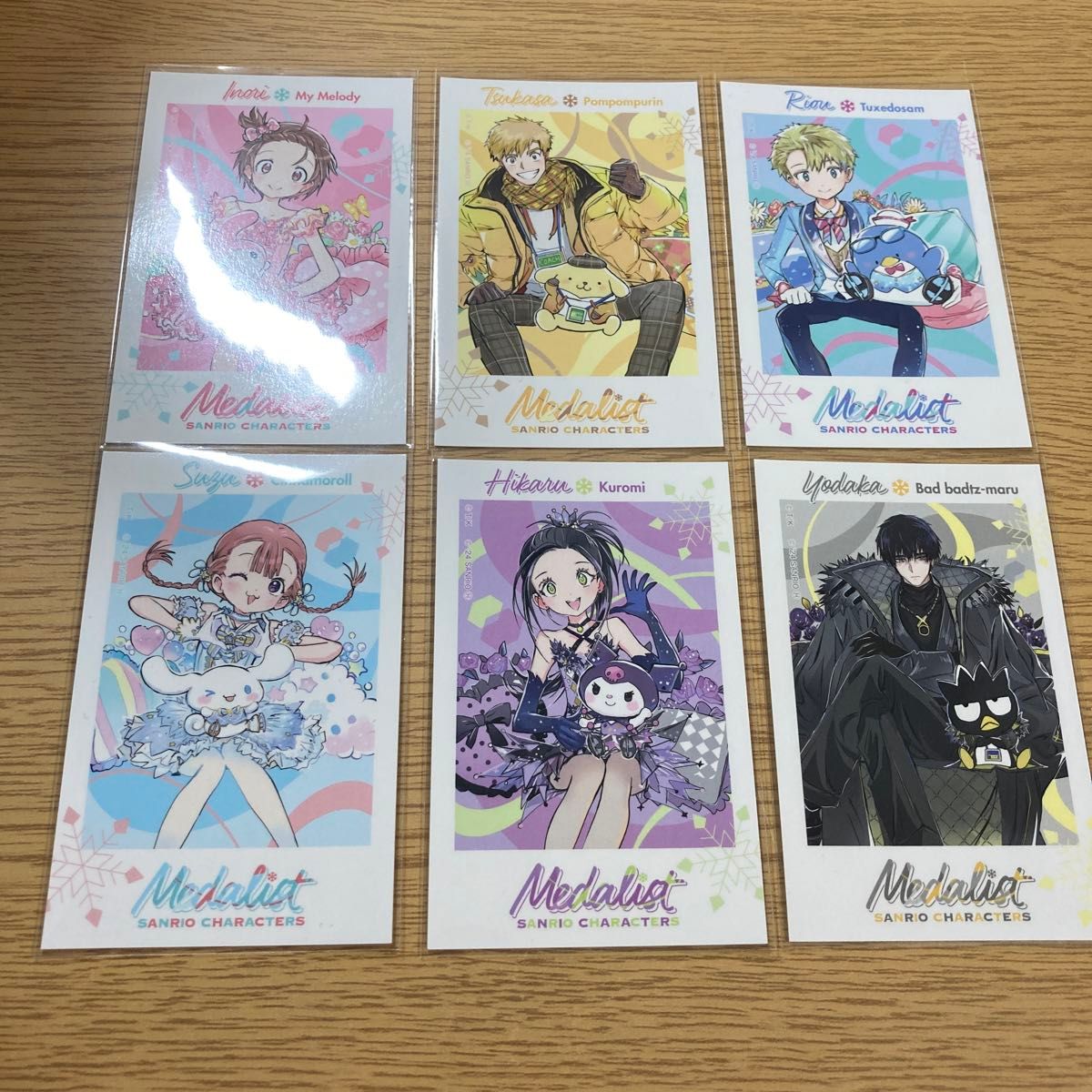 メダリスト サンリオコラボ アニメイト特典 ミニフォトカード 6 メダリスト サンリオコラボ アニメイト特典 ミニフォトカード 6
