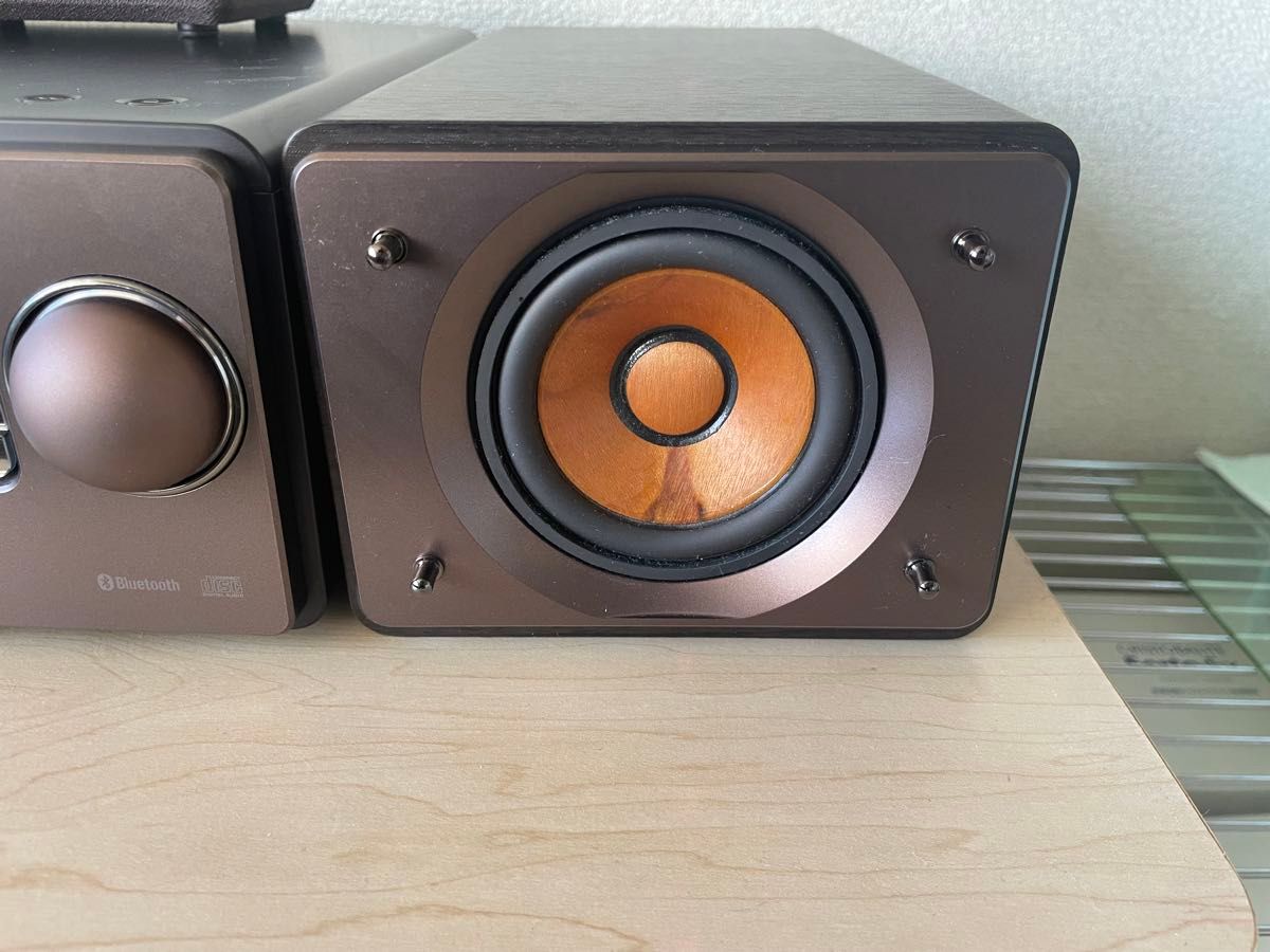 JVC ケンウッド EX-S55 ウッドコーンスピーカー 美品 動作良好 JVC ケンウッド EX-S55 ウッドコーンスピーカー 美品 動作良好