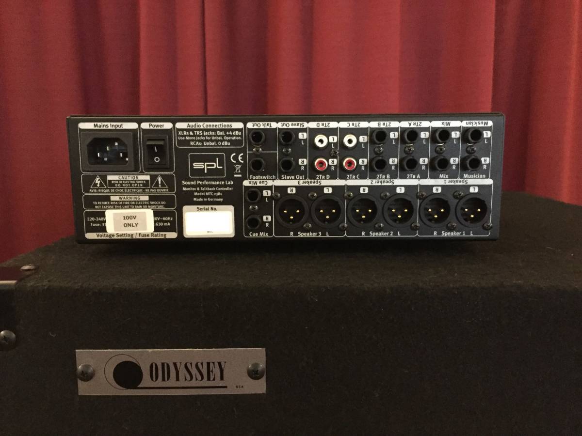 最大81%オフ!最大81%オフ!SPL Model 2381 MTC ステレオモニター