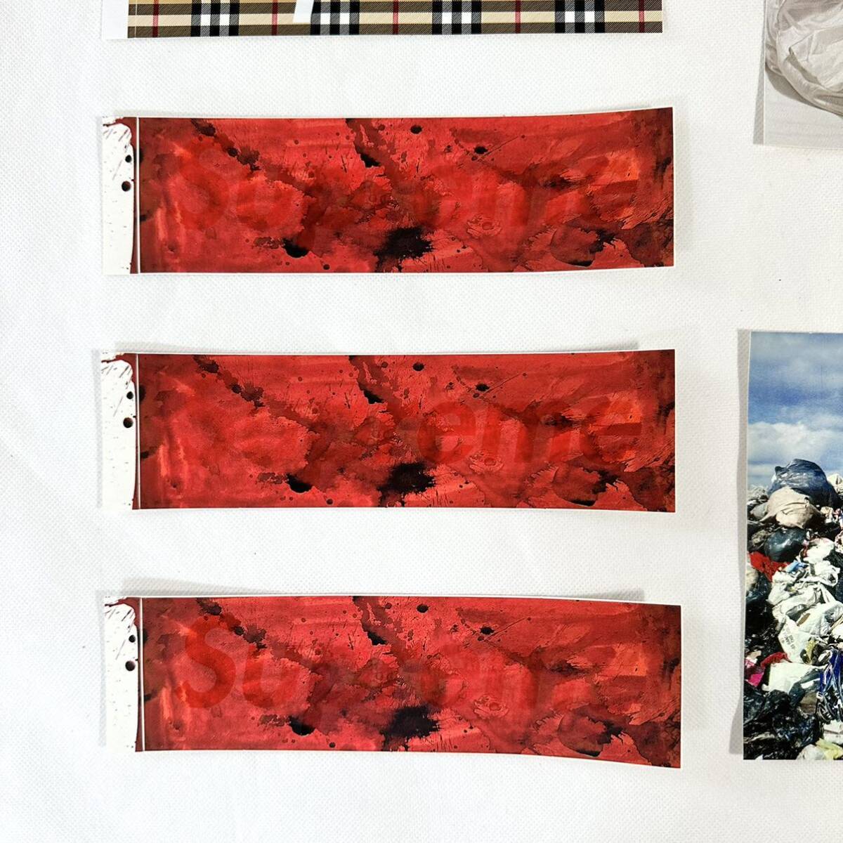 1円〜 Supreme / Burberry Box Logo Sticker Set 17 1円〜 Supreme / Burberry Box Logo Sticker Set 17