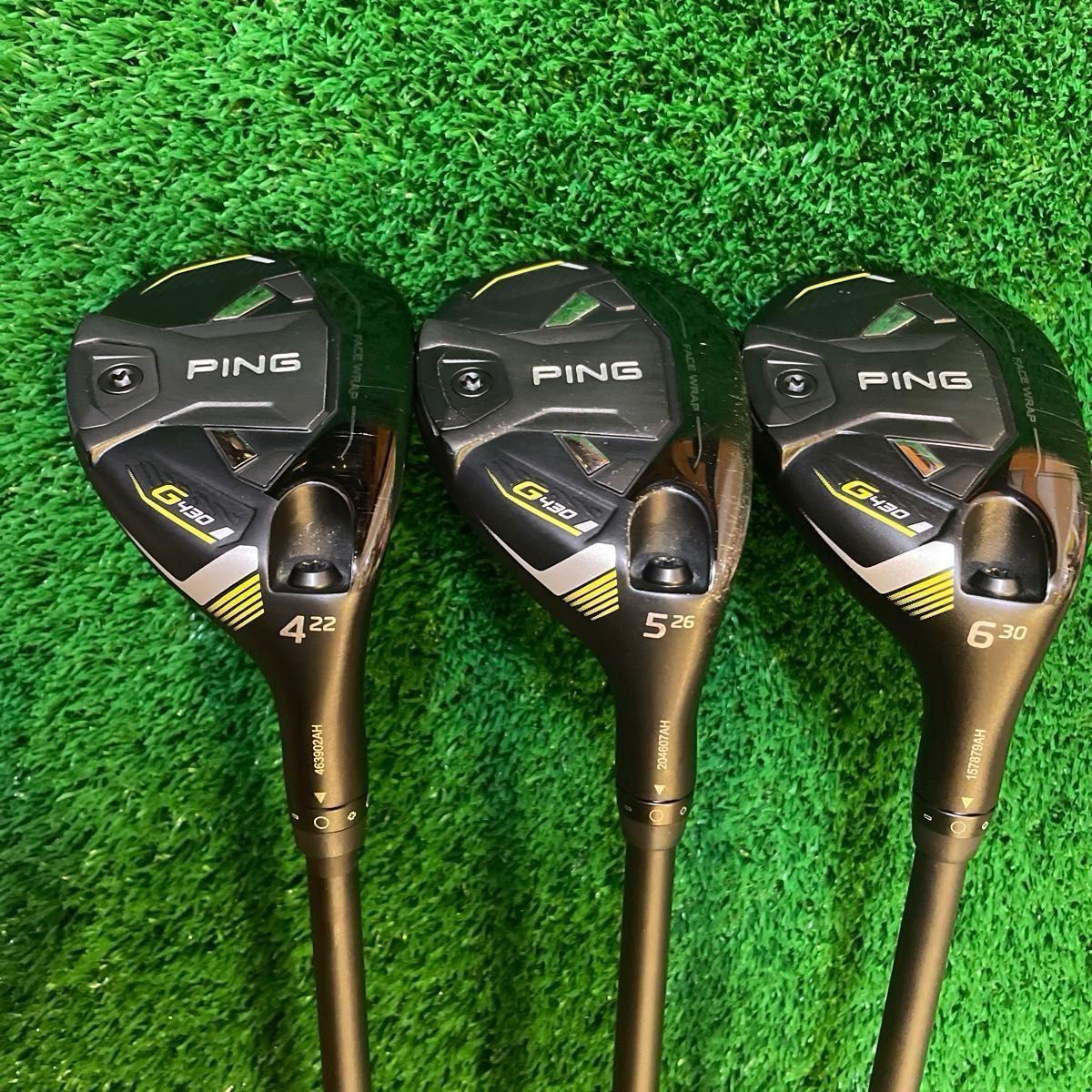 PING G430 ユーティリティ ハイブリッド 4u 5u 6u ヘッド 3個 PING G430 ユーティリティ ハイブリッド 4u 5u 6u ヘッド 3個