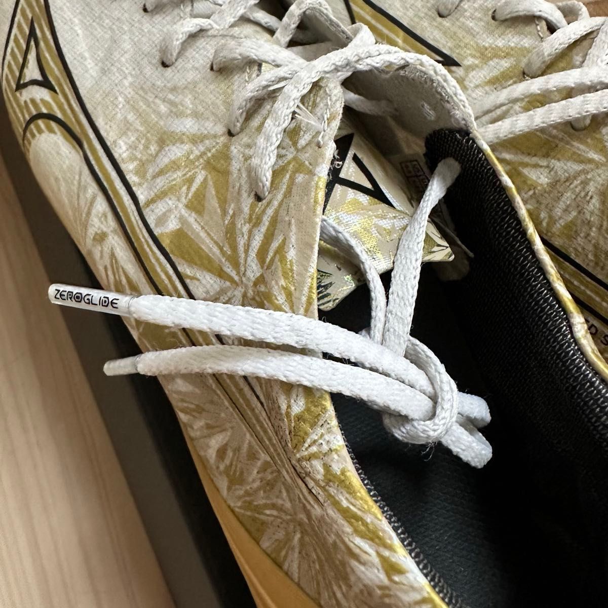 MIZUNO α JAPAN ミズノアルファジャパン ホワイト ゴールド MIZUNO α JAPAN ミズノアルファジャパン ホワイト ゴールド