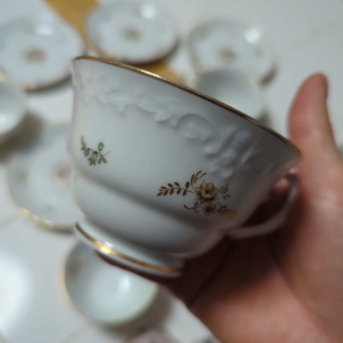 ノリタケコーヒー 紅茶カップ&ソーサー 5つセット Noritake ノリタケコーヒー 紅茶カップ&ソーサー 5つセット Noritake