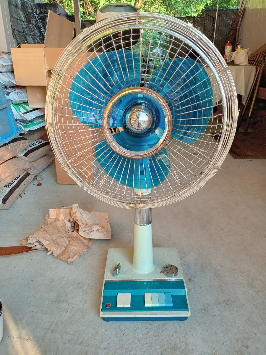 【特価】昭和レトロ ナショナル National 扇風機 FAN National ナショナル ELECTRIC FAN アンティーク F-30HL 昭和