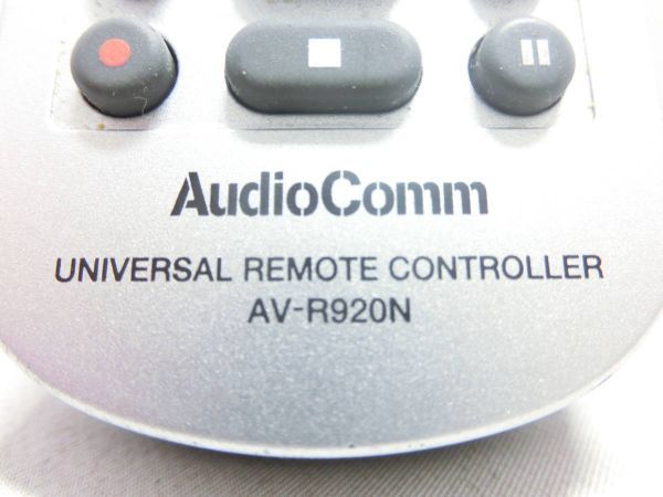 AudioComm OHM オーム電機 リモコン AV‐R920N 動作確認済 G1267_画像10