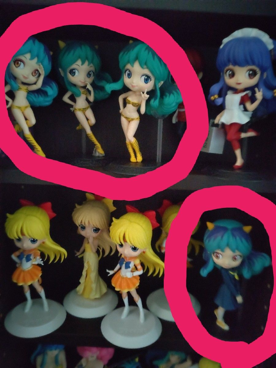 うる星やつら ラムちゃん ランちゃん フィギュアセット プライズ うる星やつら ラムちゃん ランちゃん フィギュアセット プライズ