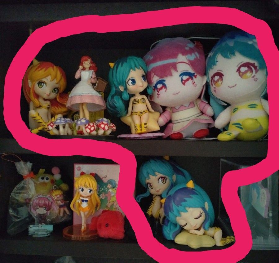 うる星やつら ラムちゃん ランちゃん フィギュアセット プライズ うる星やつら ラムちゃん ランちゃん フィギュアセット プライズ