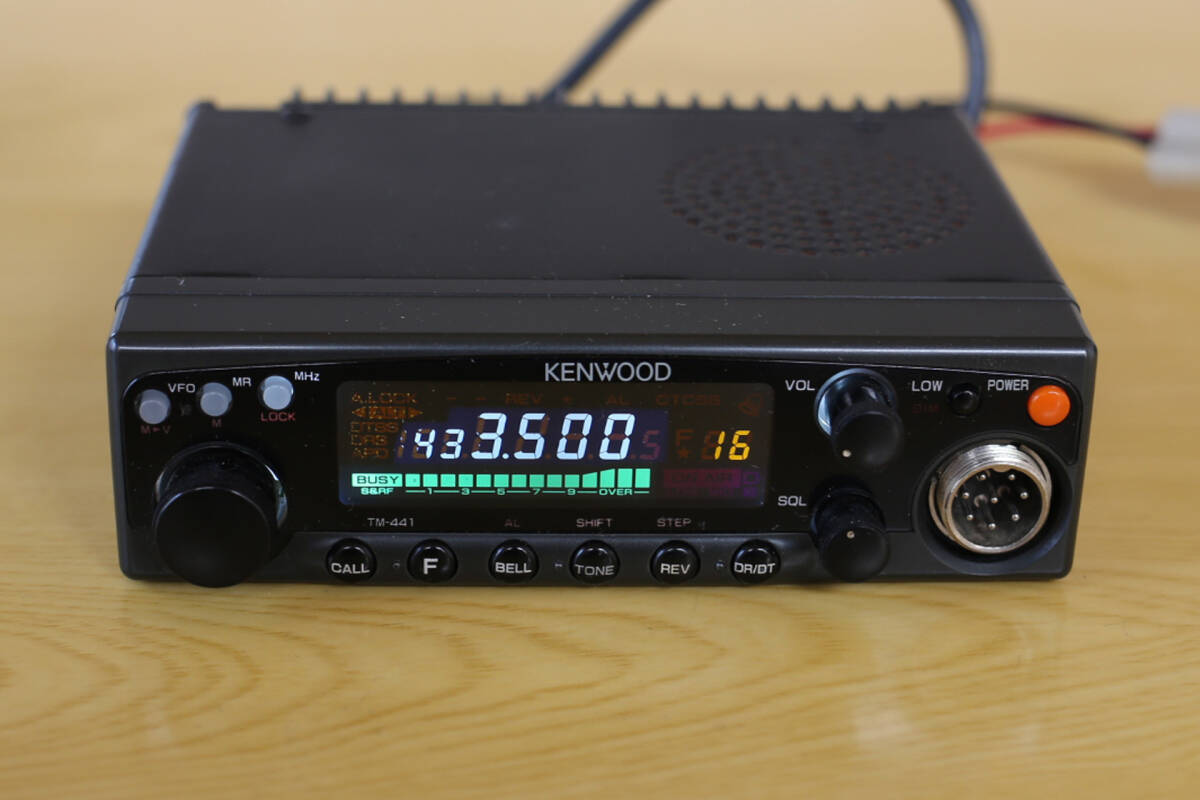 ☆最終値下!ケンウッド 430MHz帯FMモービル機 TM-441(現状渡し)☆ Yahoo!オークション - KENWOOD TM-441 430MHz 10W機
