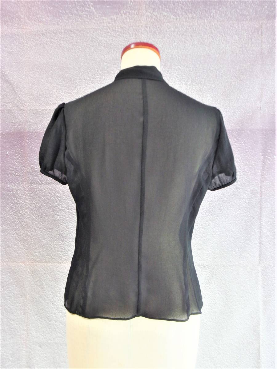  collie nCOLIEN * short sleeves blouse 11 number black beautiful goods Tokyo style formal ceremonial occasions 