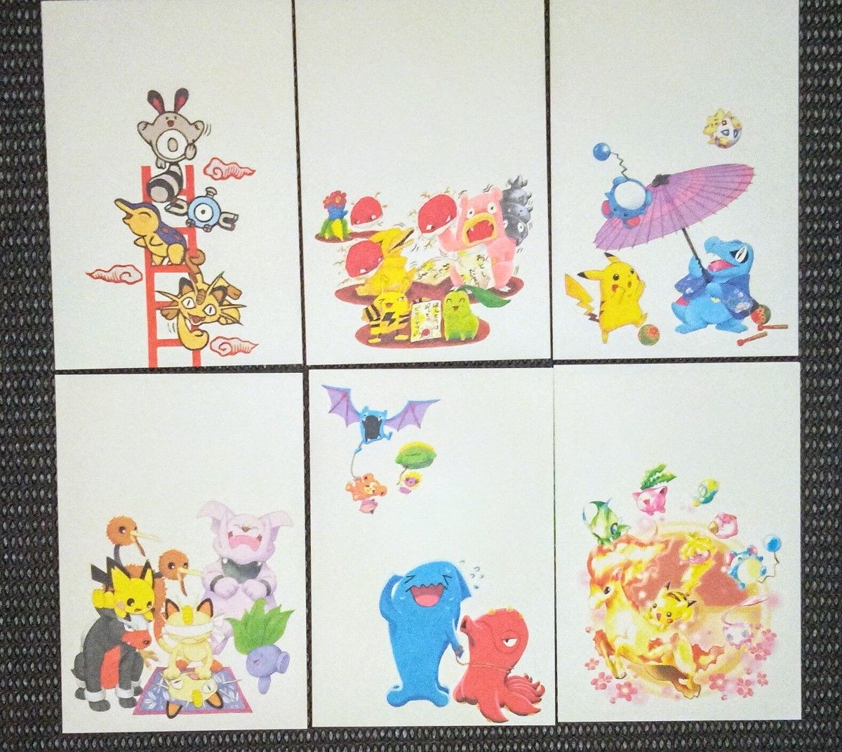 ポケモンセンター 年賀状 アート 14枚セット ポストカード 当時 ポケモンセンター 年賀状 アート 14枚セット ポストカード 当時