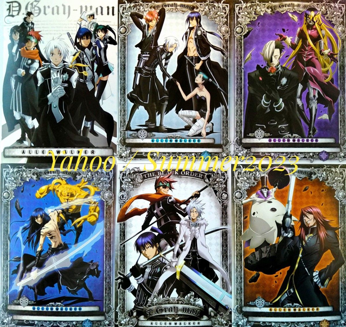 48枚セット D Gray-man ポストカード アレン 神田ユウ ラビ 48枚セット D Gray-man ポストカード アレン 神田ユウ ラビ