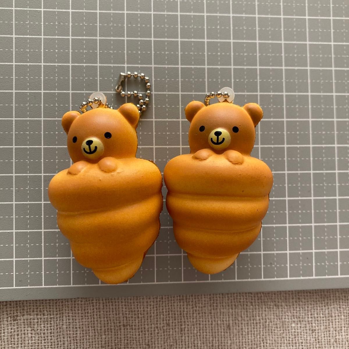 ふわふわ くまパンコレクション キーチェーン キーホルダー ふわふわ くまパンコレクション キーチェーン キーホルダー