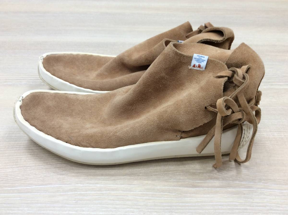 新品未使用 試着のみ】VISVIM GILA-MOC MID-FOLK L.T. BROWN M10