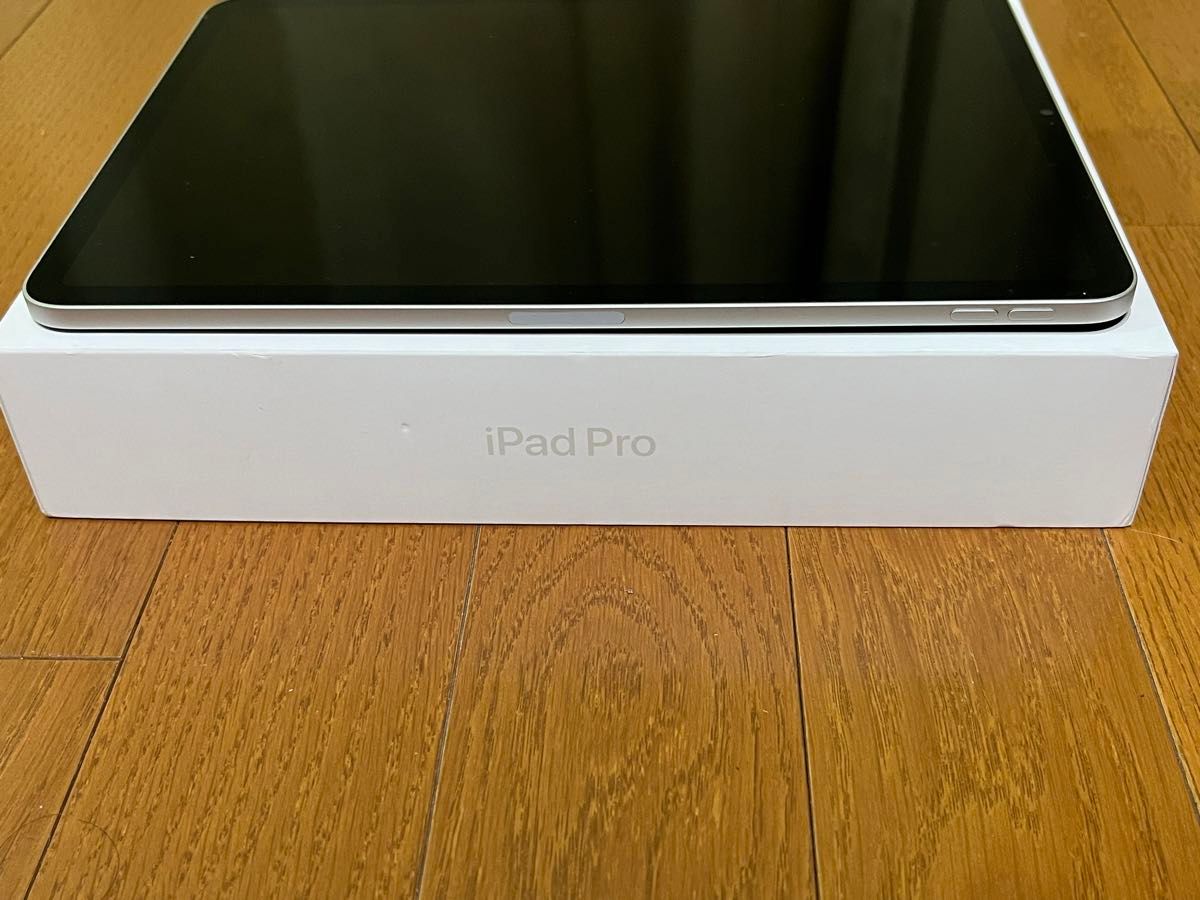 美品iPad Pro (第4世代2022年) 11インチ シルバー M2 128GB Wi 美品iPad Pro (第4世代2022年) 11インチ シルバー M2 128GB Wi