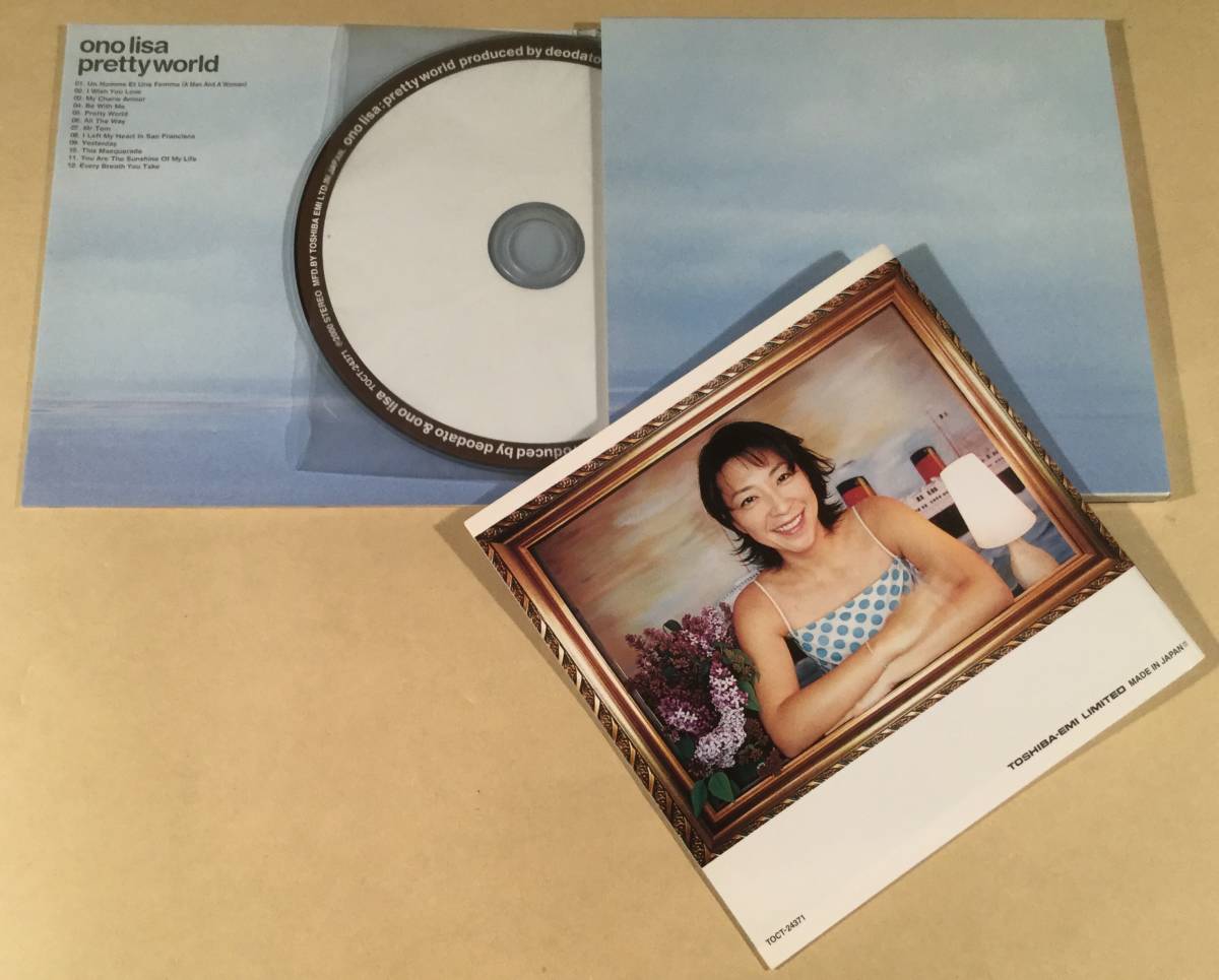 CD( paper jacket )^ Ono Lisa |pretty worldpliti* world ^ beautiful goods!