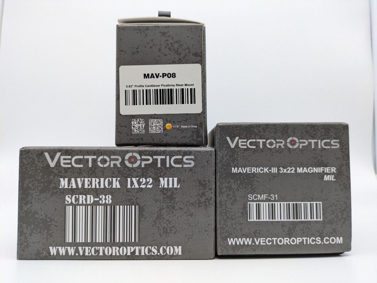 Vector Optics Maverick ドットサイト・マグニファイアセット Vector Optics Maverick ドットサイト・マグニファイアセット