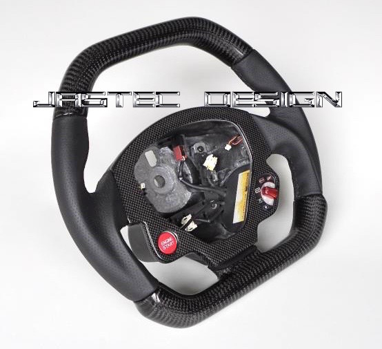 NEW build-to-order manufacturing goods FERRARI Ferrari F430 D type carbon steering gear DRS-R1 DESIGN JASTEC DESIGNjas Tec custom steering gear 